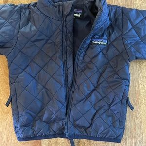 Kids navy patagonia nano puffer